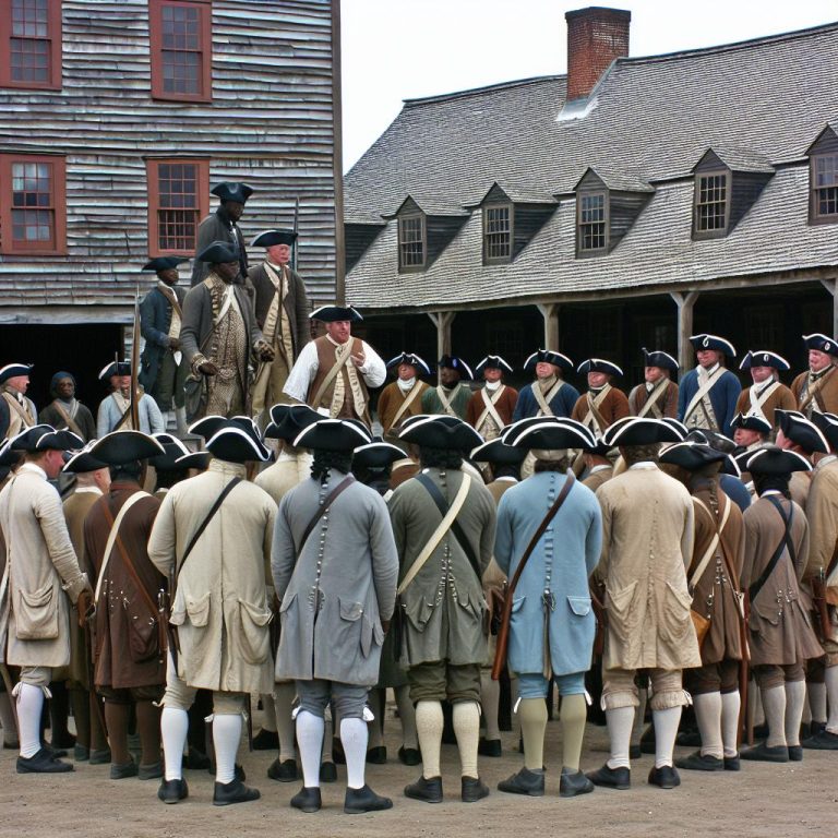 The Formation of the Kentish Guards in 1774